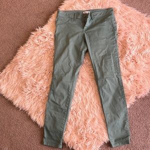 Calvin Klein sea foam green pants